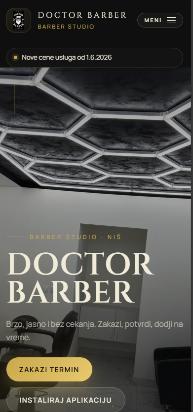 Doctor Barber booking