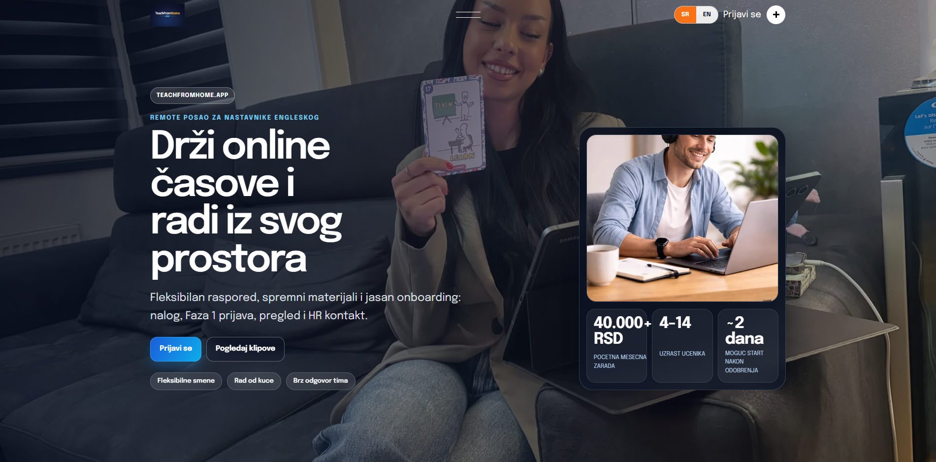 TeachFromHome onboarding